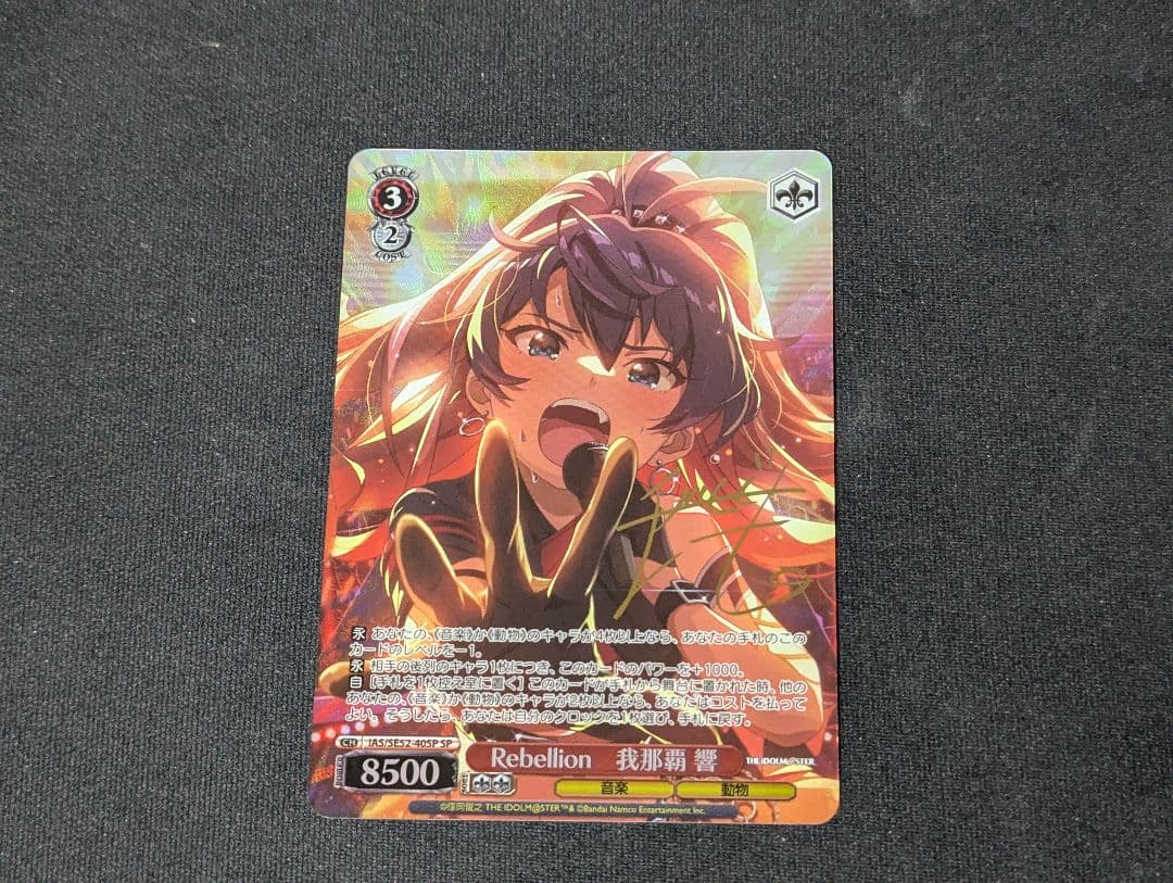 Rebellion 我那覇 響 SP