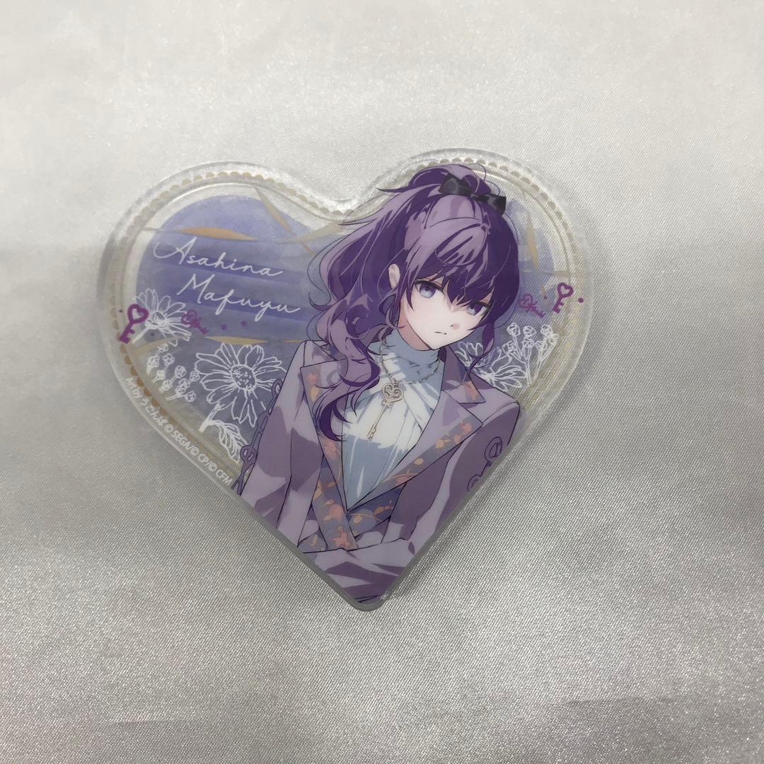 朝比奈まふゆ ハート型アクリルブロック プロジェクトセカイ 4th 感謝祭