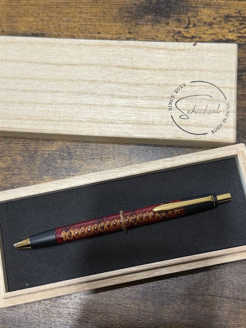 シックザール　MP クロコダイルワインレッド