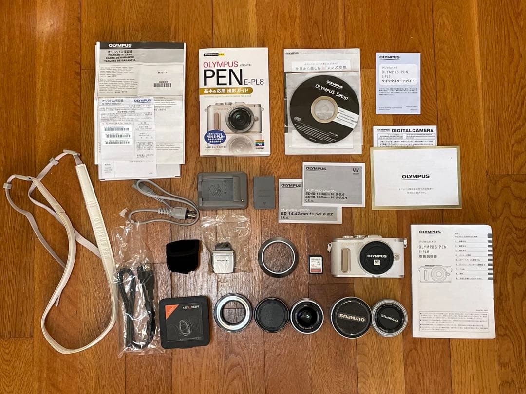 1/5迄限定20%オフ OLYMPUS PEN E-PL8 ダブルズーム等セット