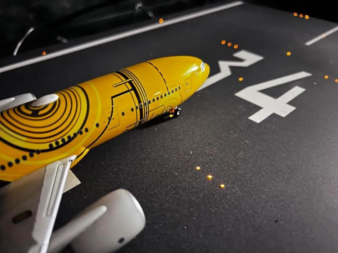 デルタグルーヴ/Delta Groove 滑走路 成田空港 ジオラマ 1/200