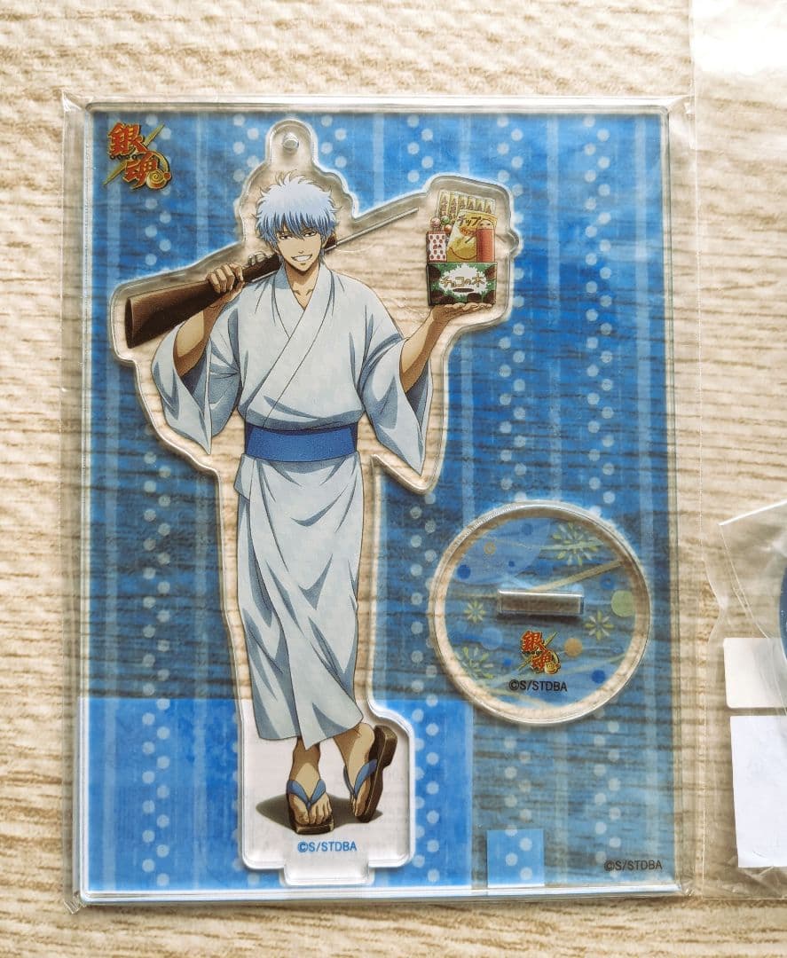 銀魂　坂田銀時　マルイコラボ　アクリルスタンドセット