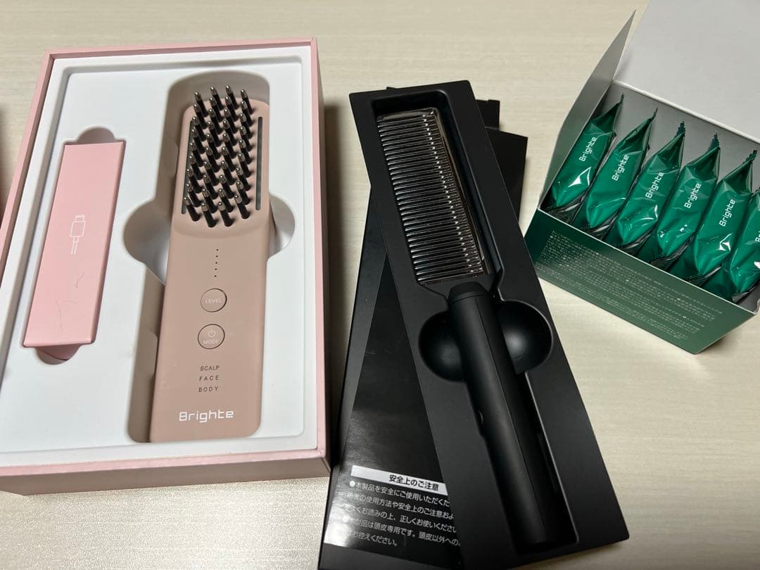 Brighte 美顔器 スカルプ・フェイス・ボディ用