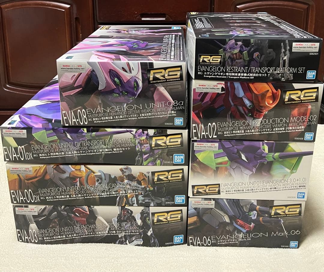 RG エヴァンゲリオンシリーズ　8点まとめ売り　【バラ売り不可】