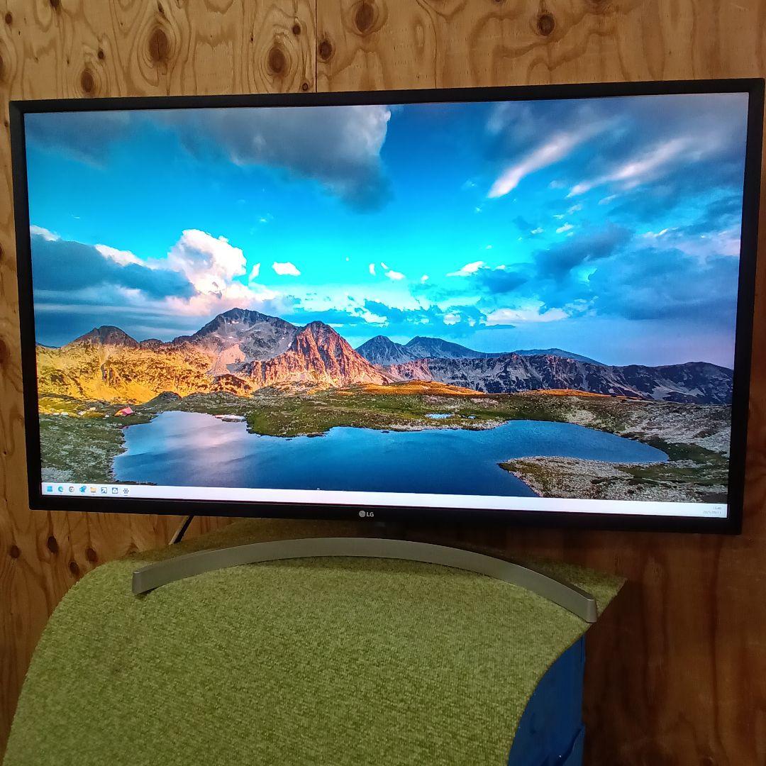 31.5型4K液晶モニターLG 32UL750-W DisplayHDR600㉓