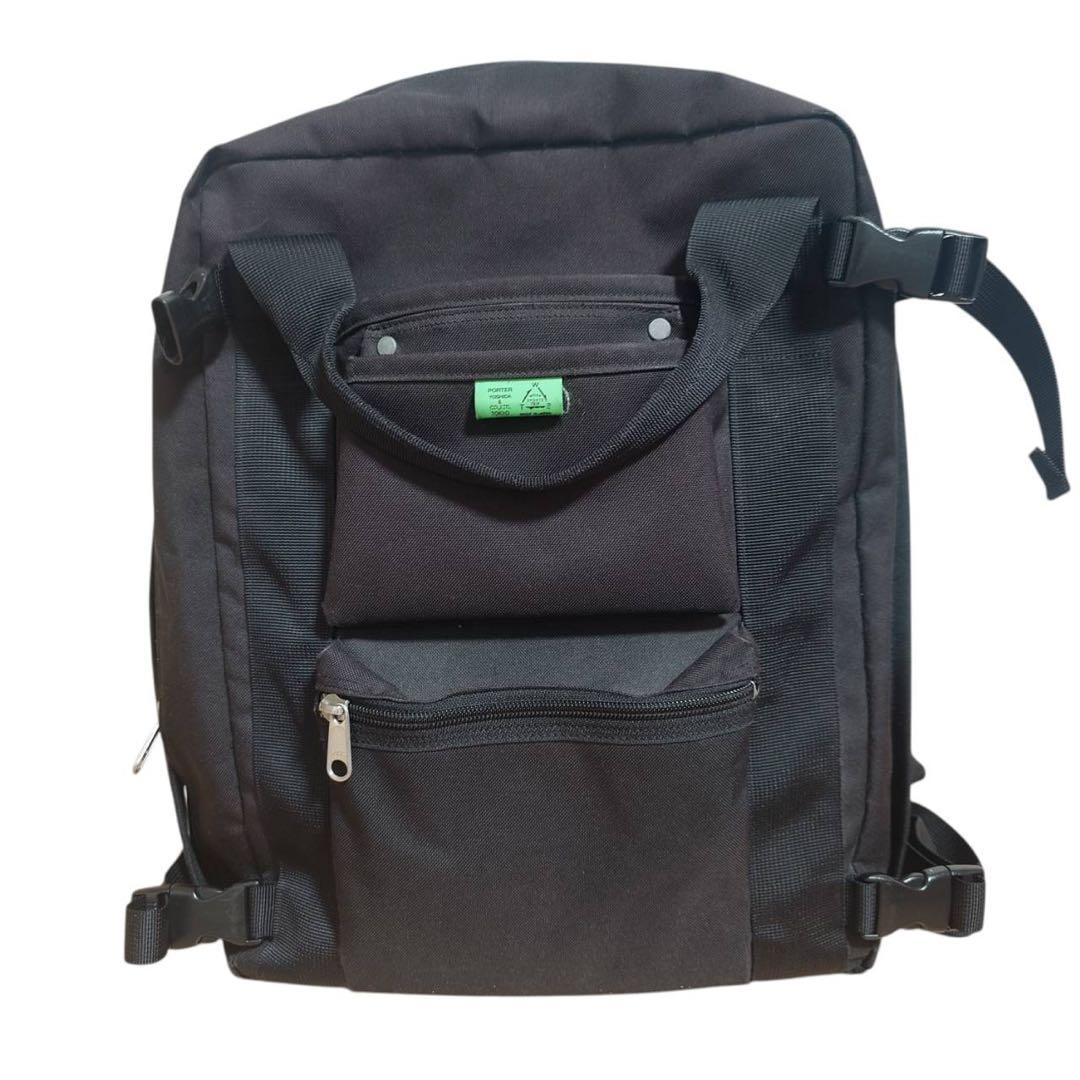 PORTER吉田カバンWORK SPORTS TRIP 黒ナイロンバッグ 日本製