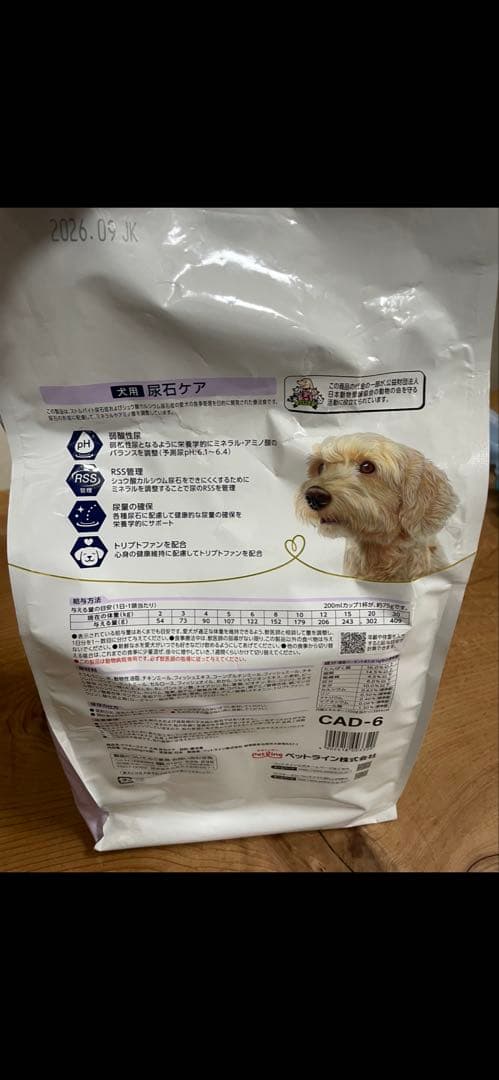 Dr's Care 尿石ケア ドッグフード 3kg