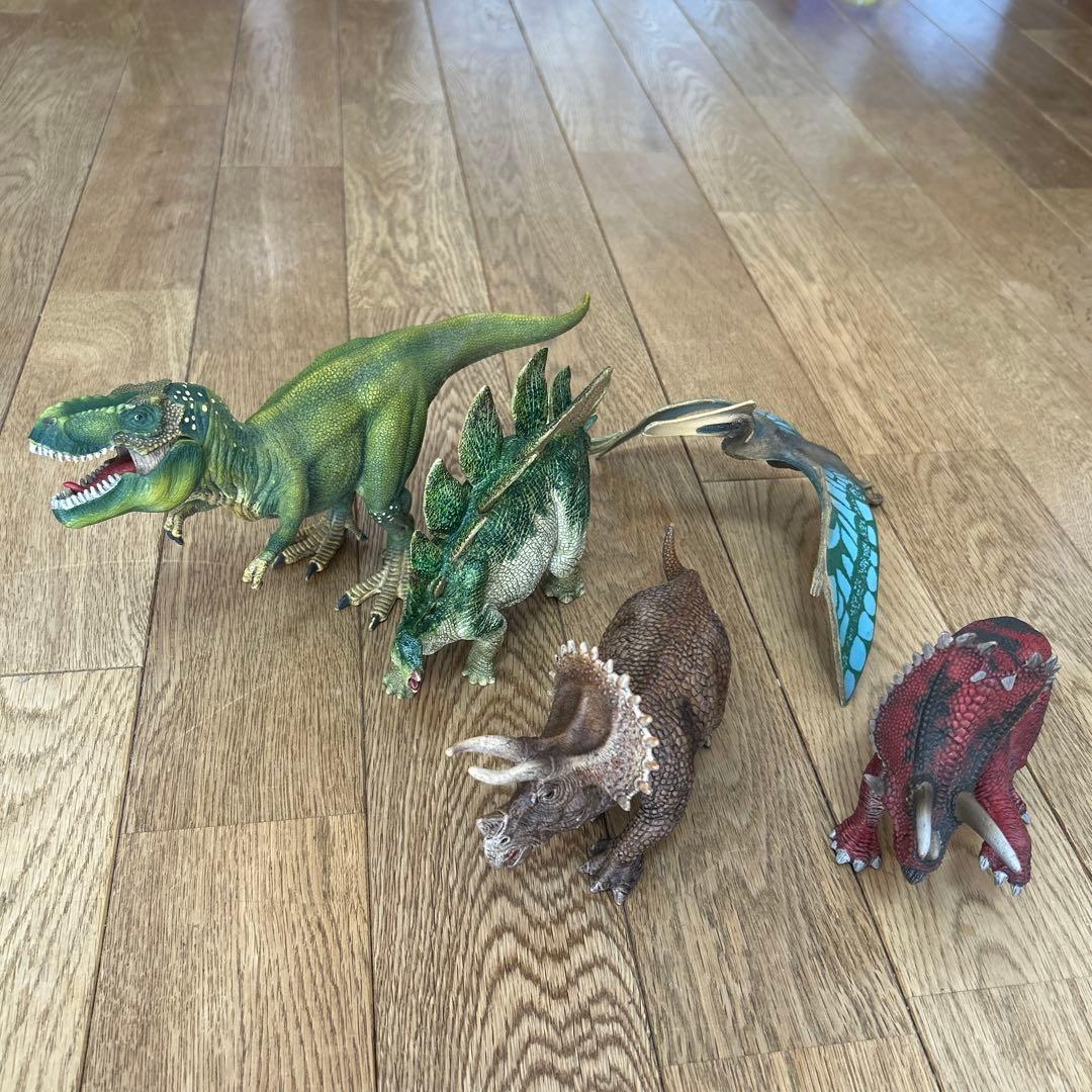 シュライヒ 恐竜火山プレイマットセット　恐竜12体まとめ売り