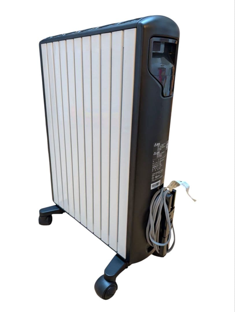 【極美品】DeLonghi オイルヒーター リモコン付き MDHU15-BK