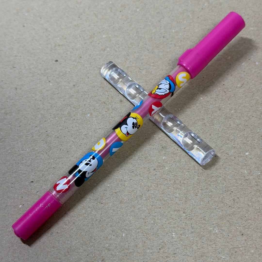 廃盤 ぺんてる カラーペン ピンク 慶弔 パーソンズ ディズニー ペン回し