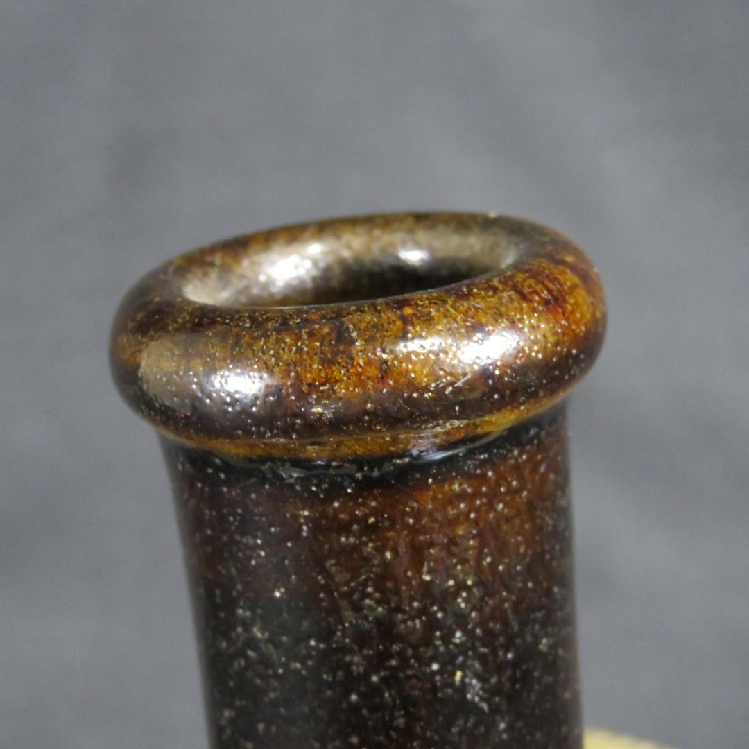 相馬 壺 徳利 花器 一輪挿し 民藝 飾り壺 時代物 窯傷 美品