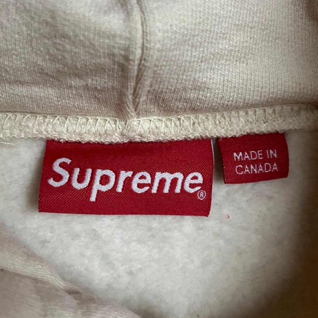 【希少サイズ】Supreme センター刺繍 アーチロゴ 希少 パーカー XL