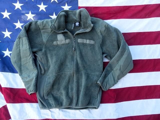 米軍実物　ポーラテックフリースジャケット　S-R　FG　ECWCS　148