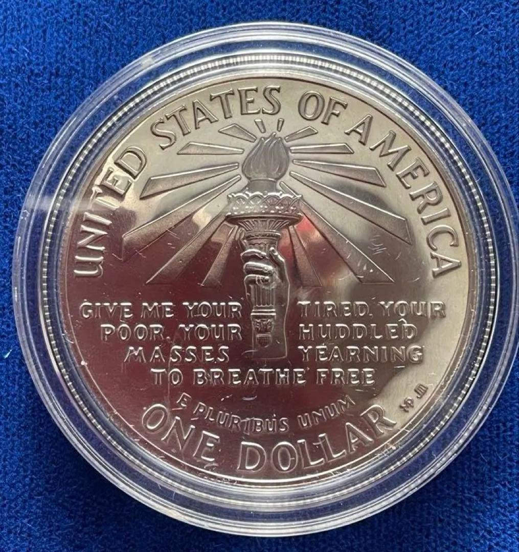 1986年 ・自由の女神 ・プルーフ記念硬貨セット