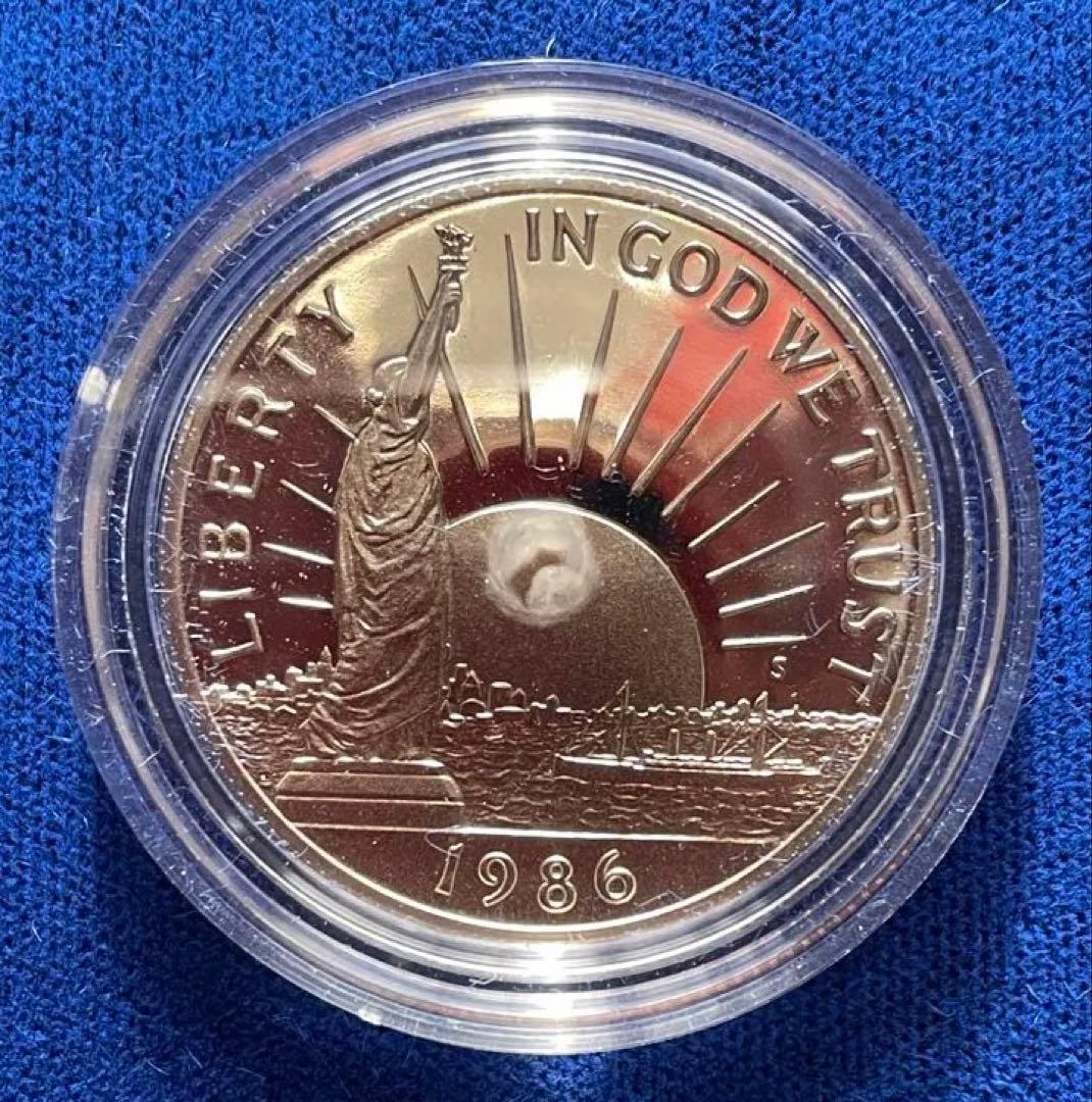 1986年 ・自由の女神 ・プルーフ記念硬貨セット