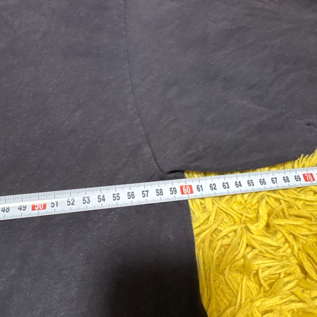 棚*K様 80sヴィンテージミッキーマウスフェイスTシャツ黒XLフェードdisn