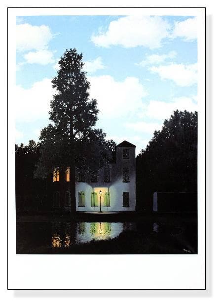 LEmpire des Lumieres/ルネ マグリット/ポスター