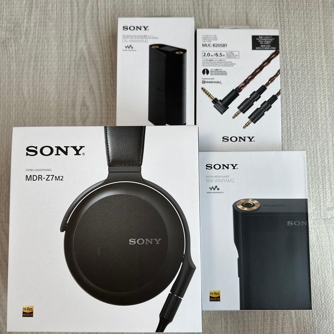ソニー ウォークマン NW-WM1AM2 4点セット