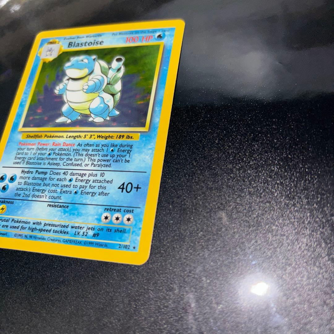 ポケモンカード【旧裏】　カメックス　Blastoise 英語版English