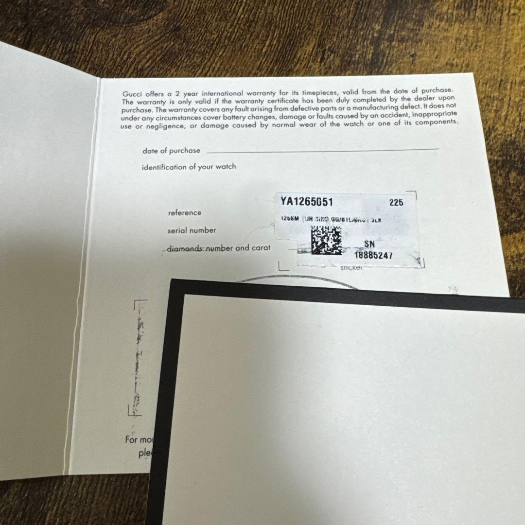 [新品] グッチ GUCCI 腕時計 レディース YA1265051