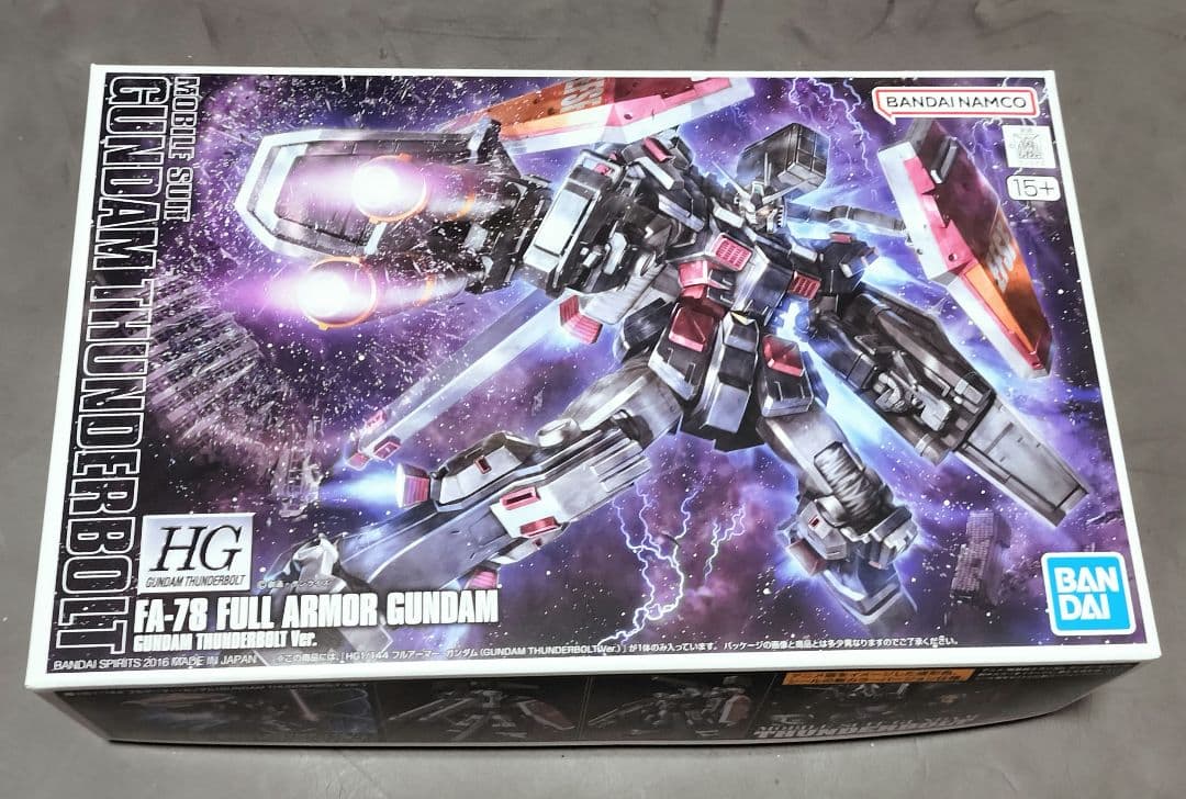 HG フルアーマー・ガンダム、サイコザク、ビックガン サンダーボルト ガンプラ