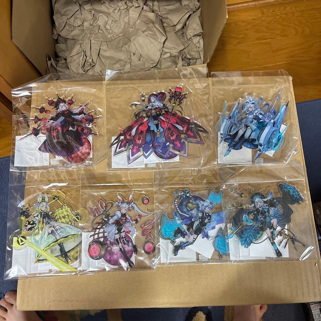 遊戯王　ycsj限定　マリス　アクリルスタンド　未開封　7個セット M∀LICE