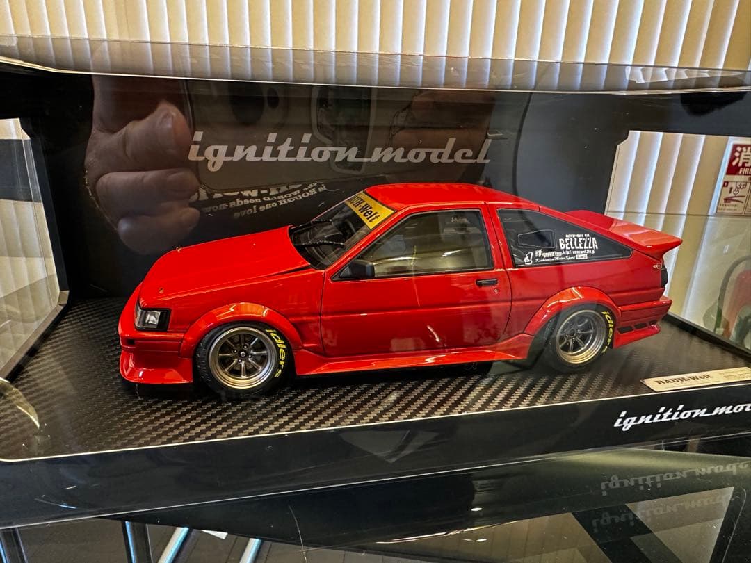 ignition model RWB AE86 レッド 1/18