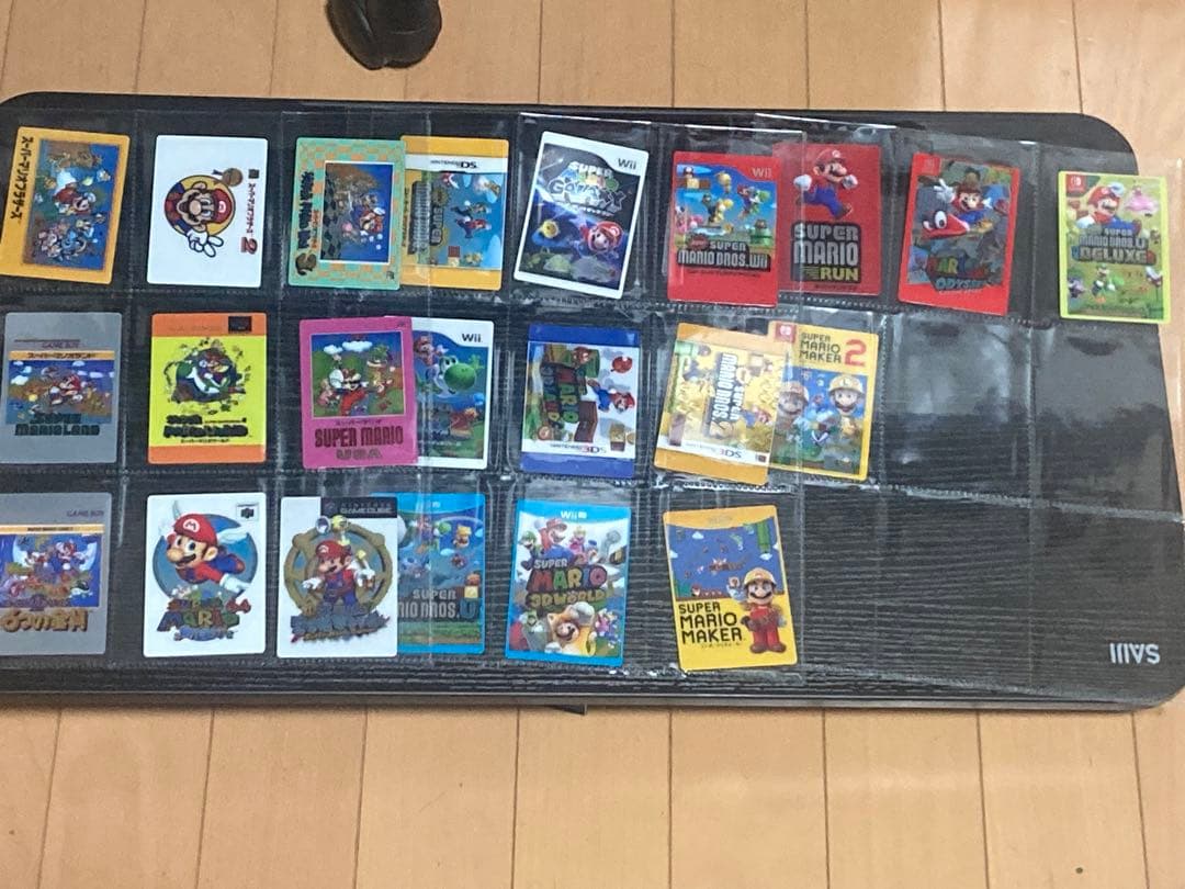 く*ま様 スーパーマリオブラザーズ ウエハース カード 22種コンプ