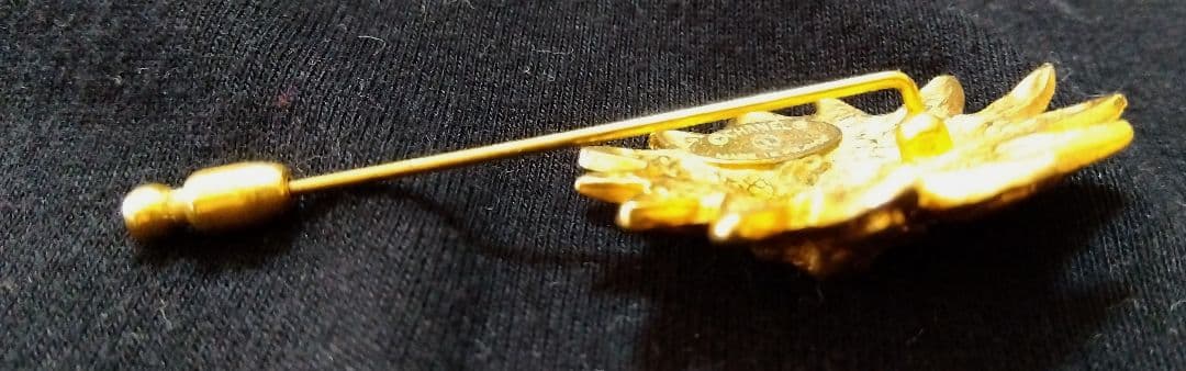 ★CHANEL★ヴィンテージ ライオン 太陽 ゴールドピンブローチ