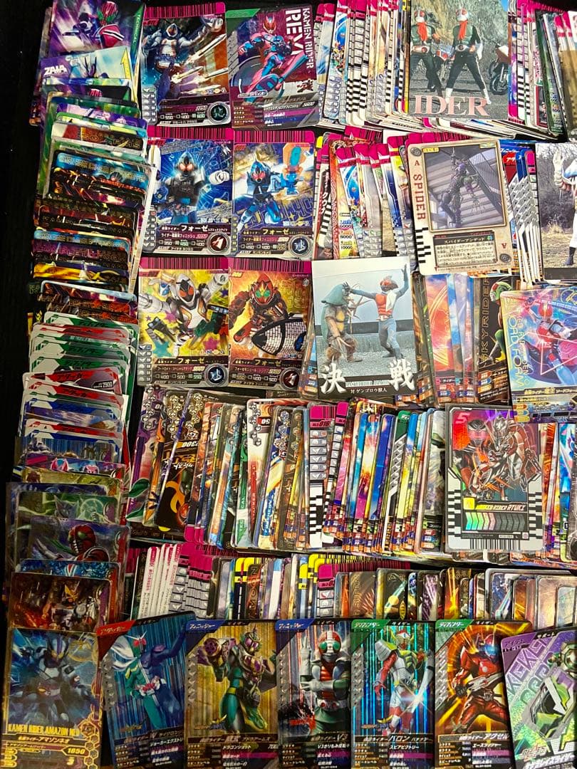 仮面ライダー　カード引退品2.2kg