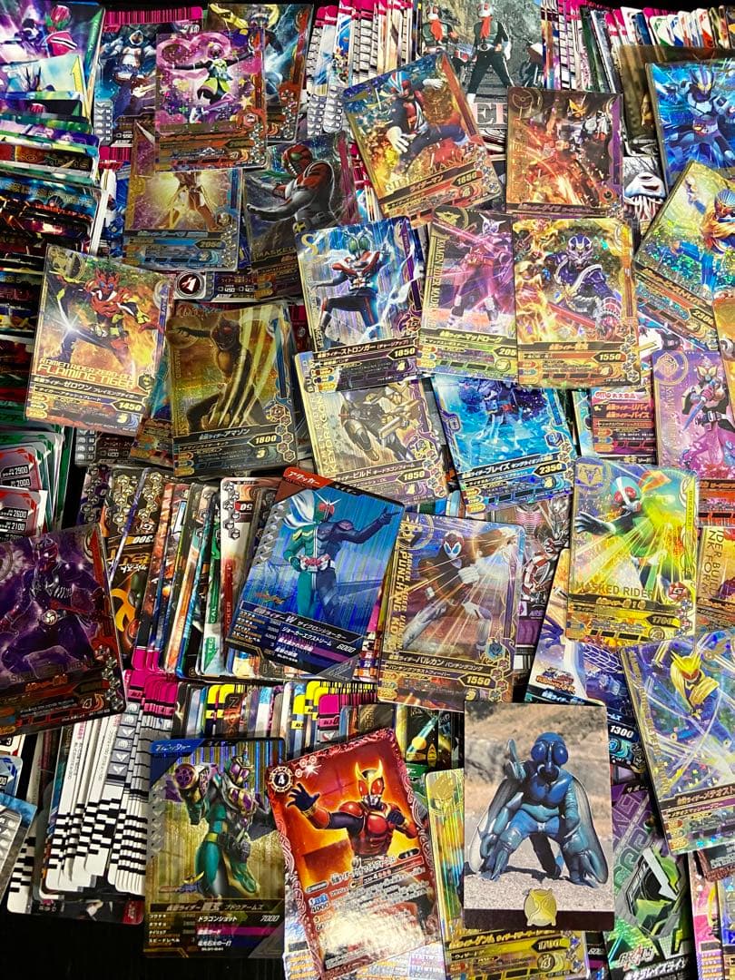 仮面ライダー　カード引退品2.2kg