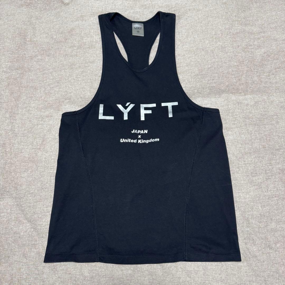 【3枚セット】LYFT タンクトップ Sサイズ 黒白グレー