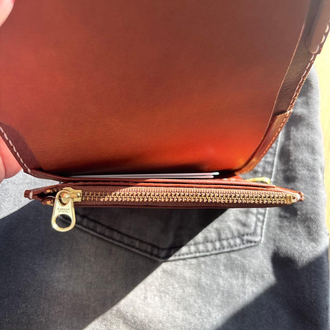 トラッカーウォレット　ショート　コンチョ