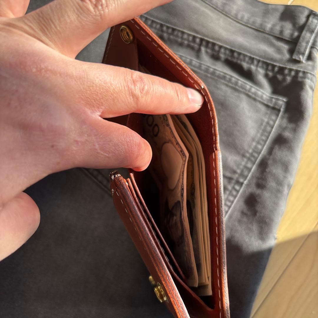 トラッカーウォレット　ショート　コンチョ