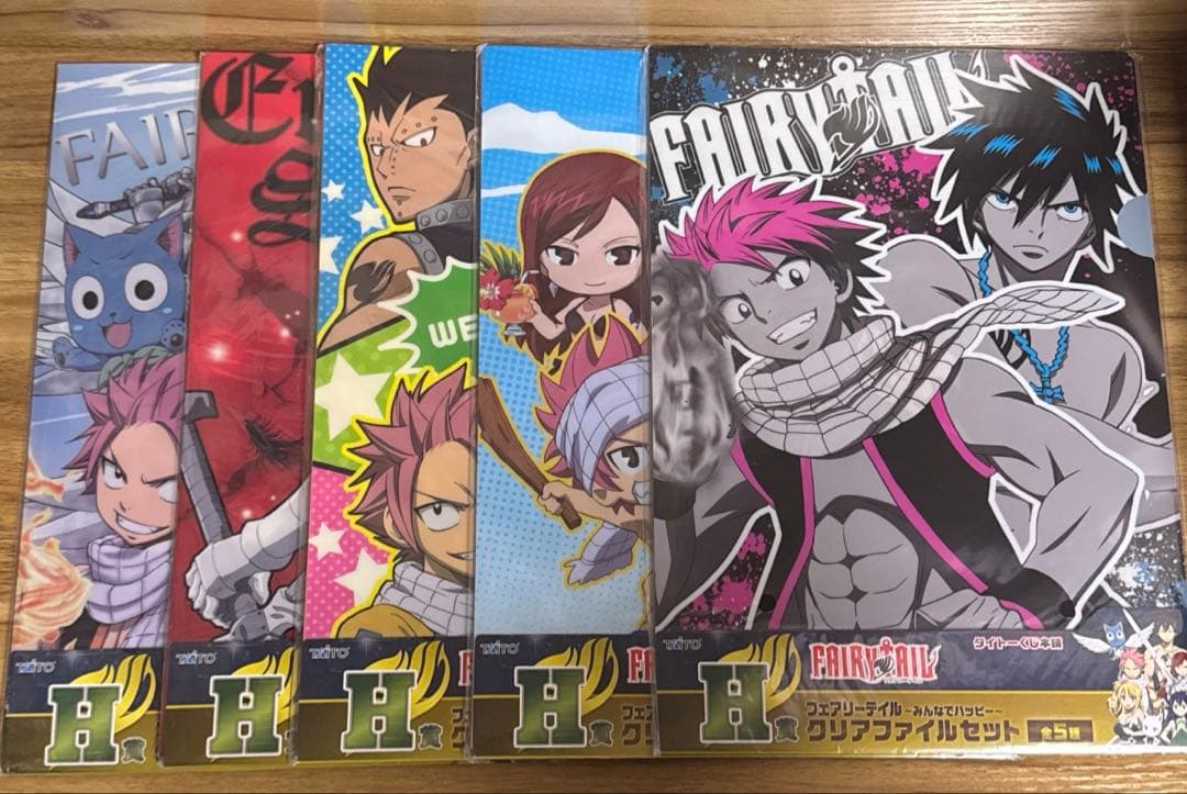 FAIRY TAIL タイトーくじ クリアファイル 15種コンプセット