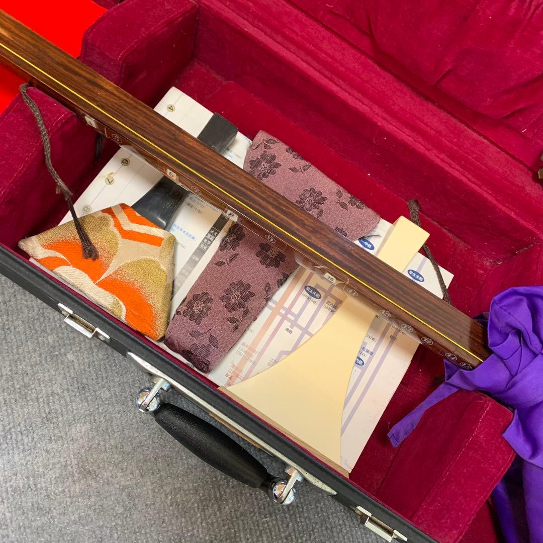 三味線本体 ケース付き