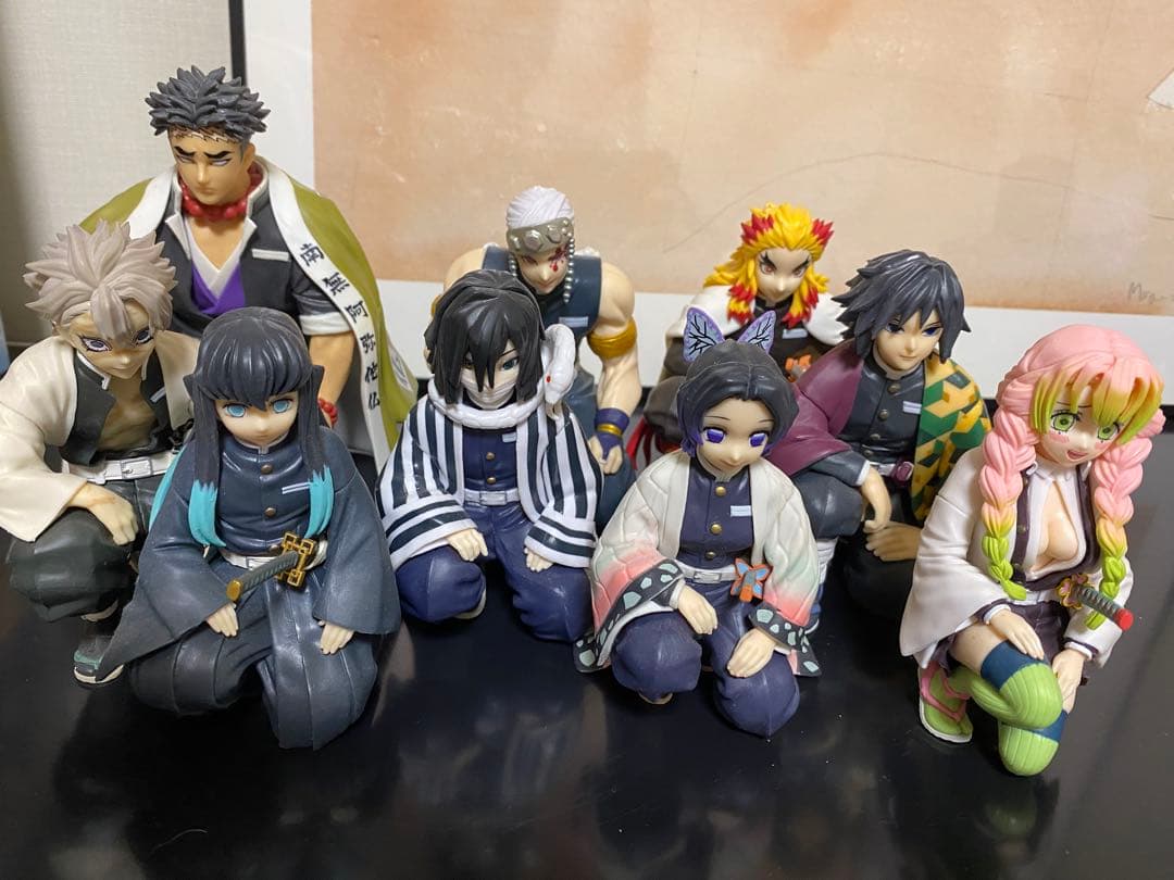 鬼滅の刃　柱合会議　9体　全員