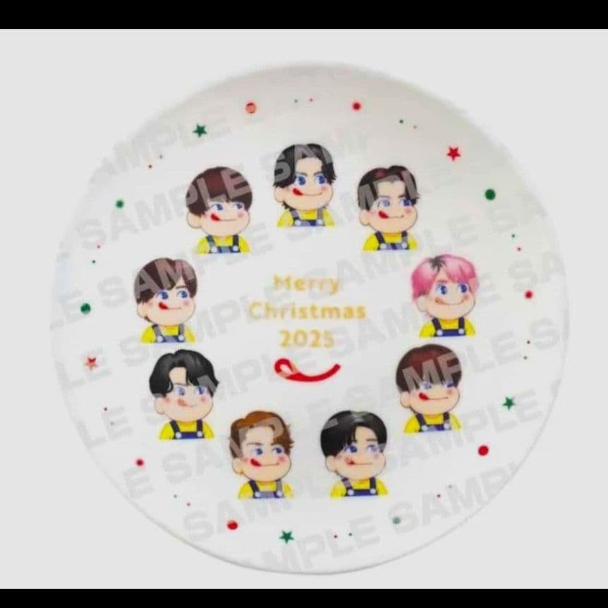 ま*お様 【新品未使用】FUJIYA× Man クリスマスプレート　カタ