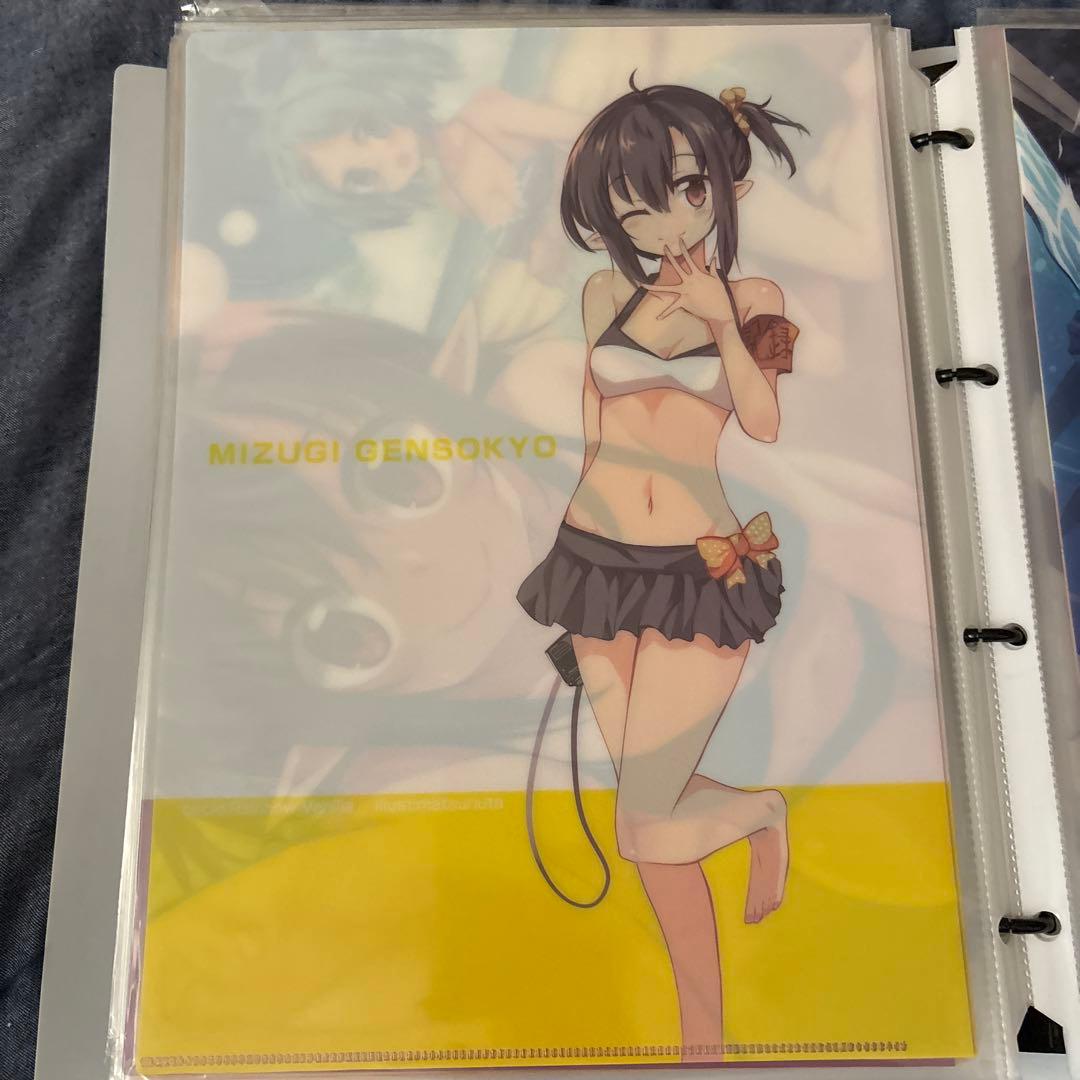 東方project 射命丸　ニトリ　水着　美少女　クリアファイル　VY22