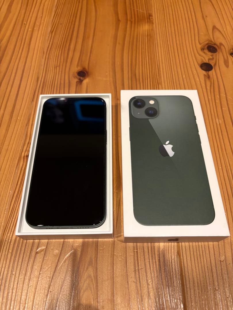 【美品】Apple iPhone 13グリーン 本体 256G