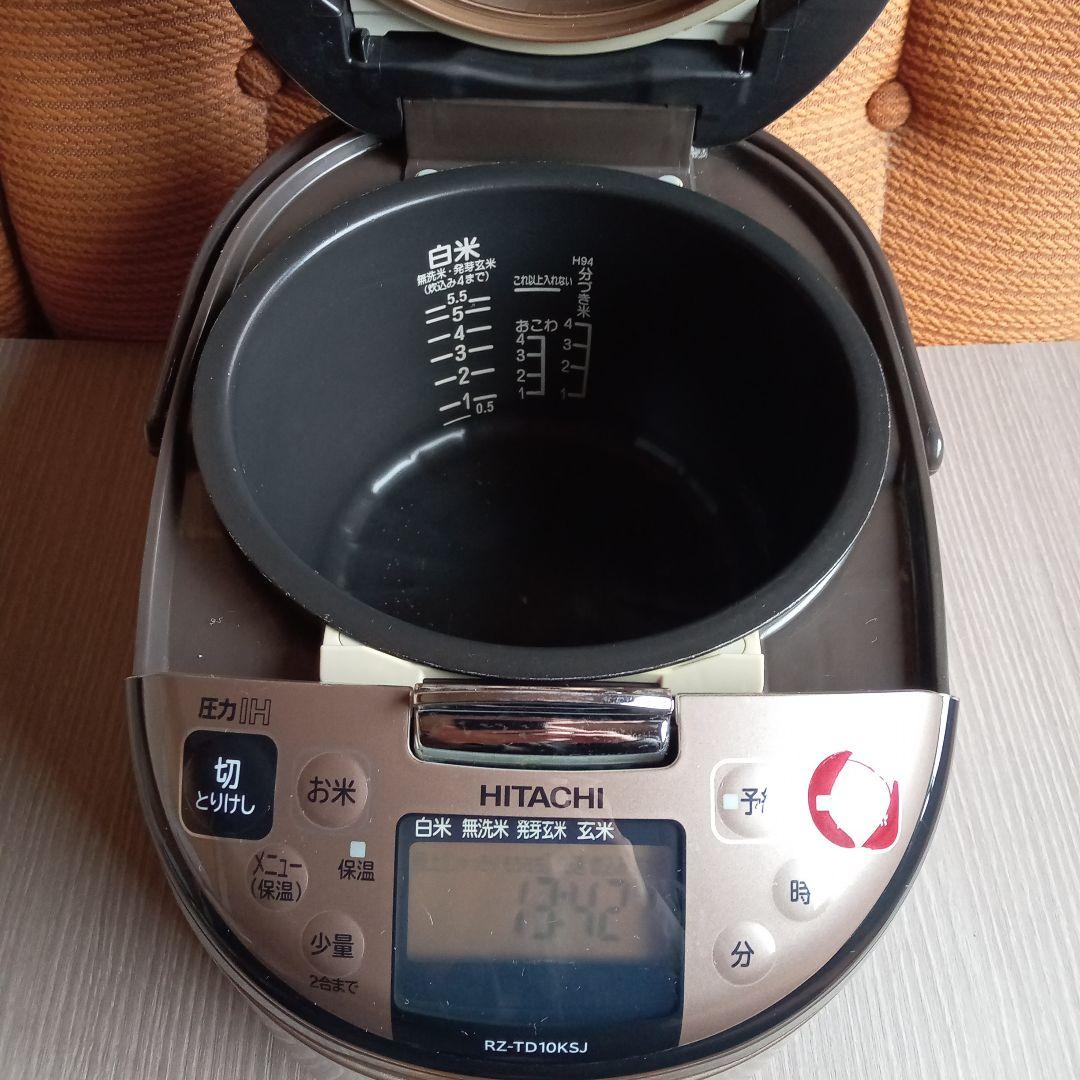 HITACHI☆日立IHジャー炊飯器☆RZ-TD10KSJ