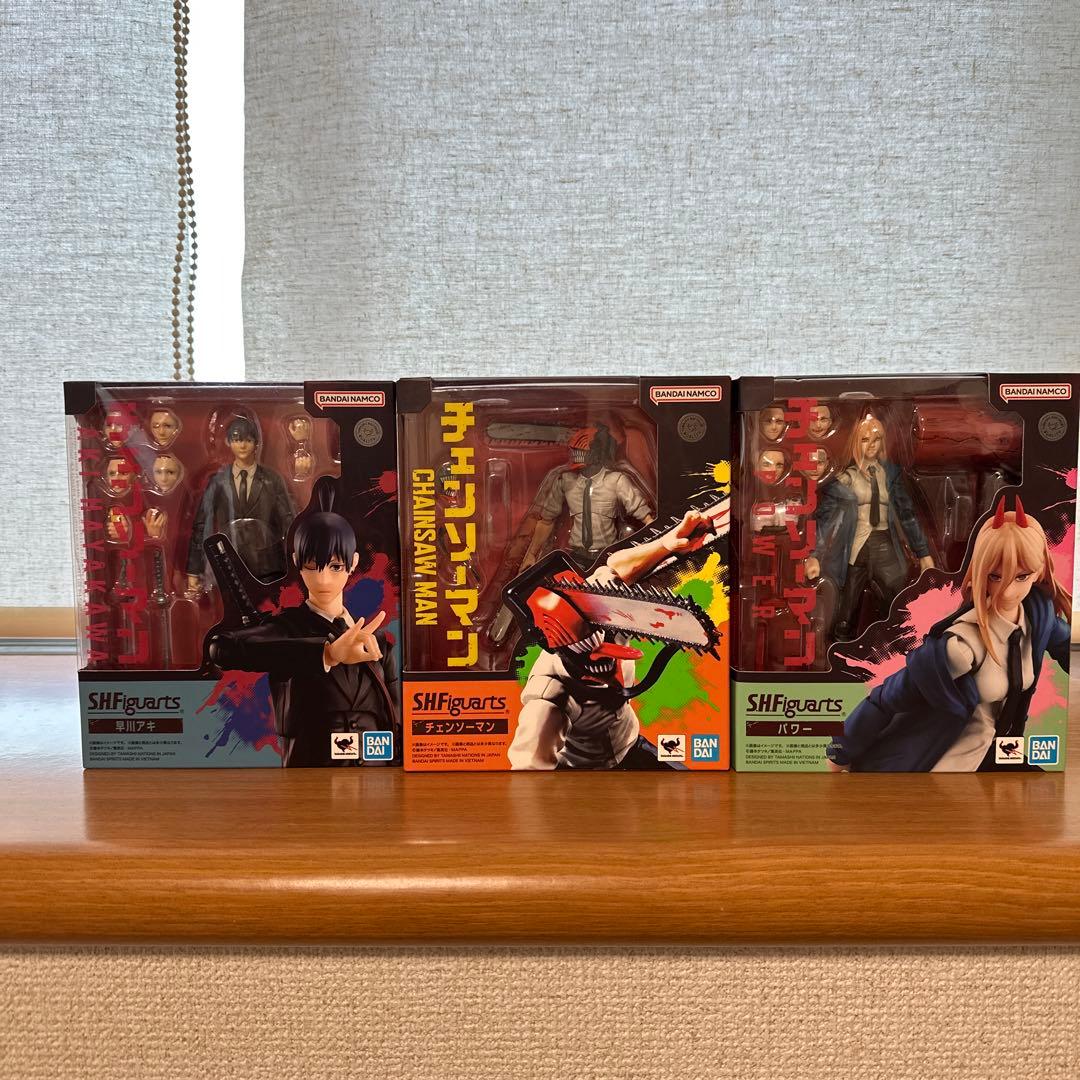J*O様 SHFiguarts チェンソーマン　3体セット