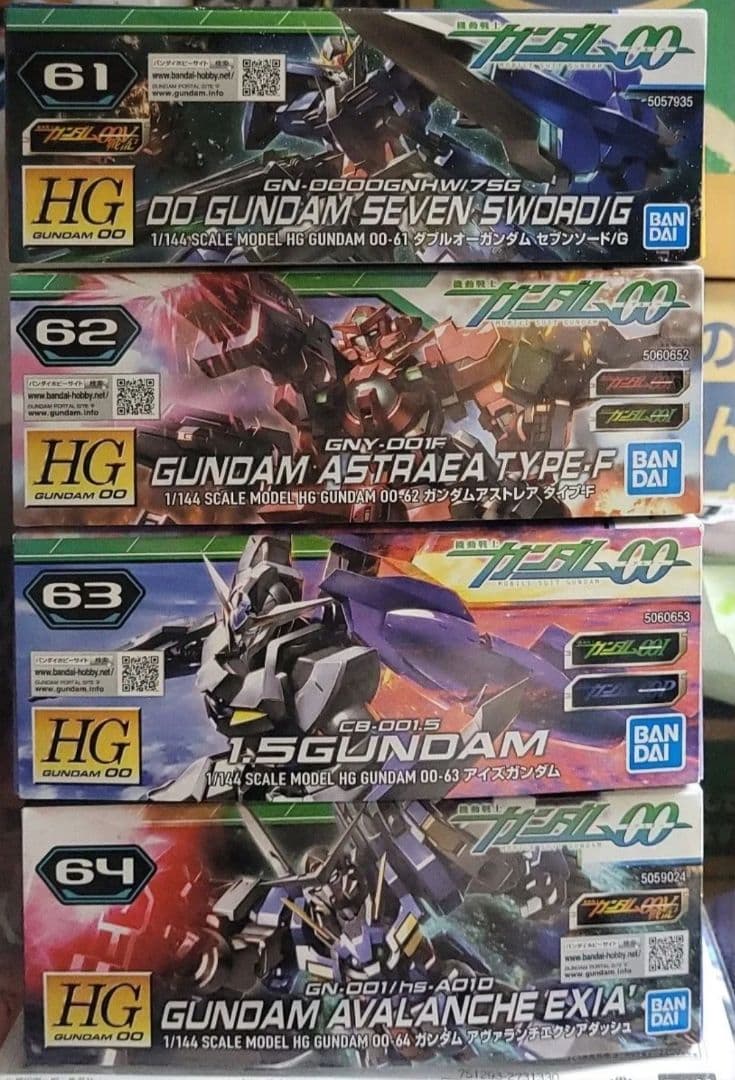 新品未組立　00シリーズHG24種セット　機動戦士ガンダム00