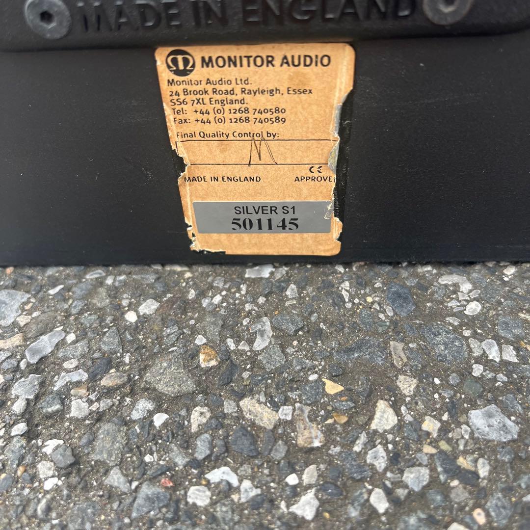 ウォルナット　モニターオーディオ　MONITOR AUDIO Silver S1