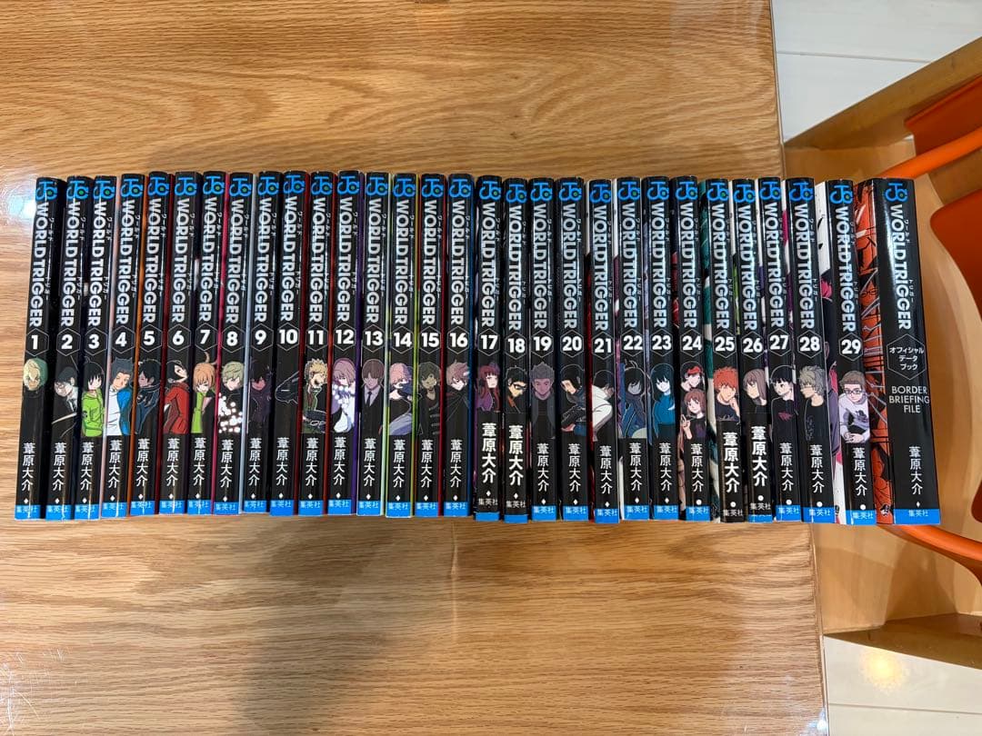 ワールドトリガー 全29巻セット+オフィシャルデータブック