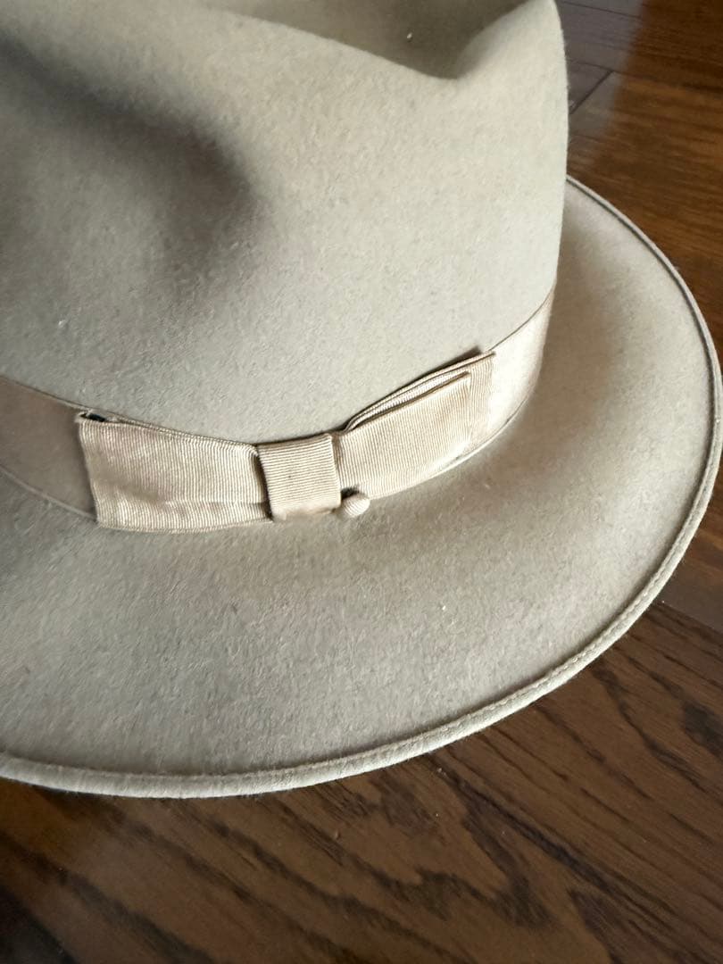 ジョニーデップハットマロリーベージュstetson57.5whippet