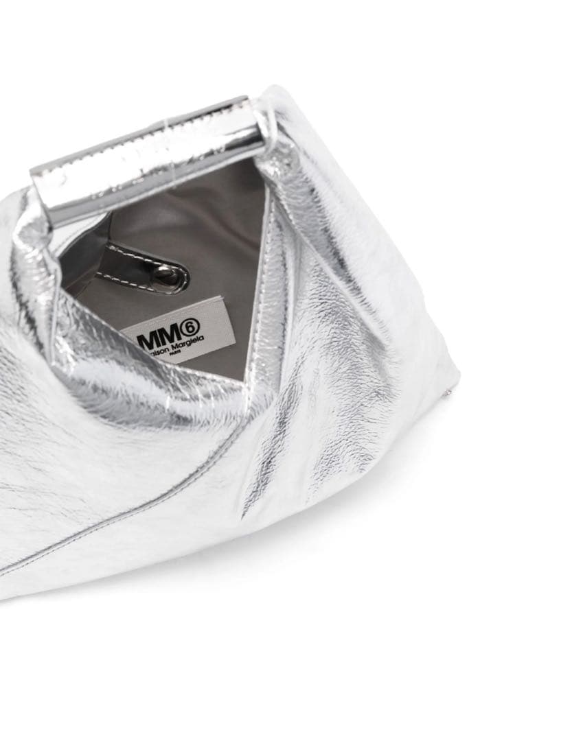 【MM6 メゾンマルジェラ】シルバーバッグ スモールサイズ