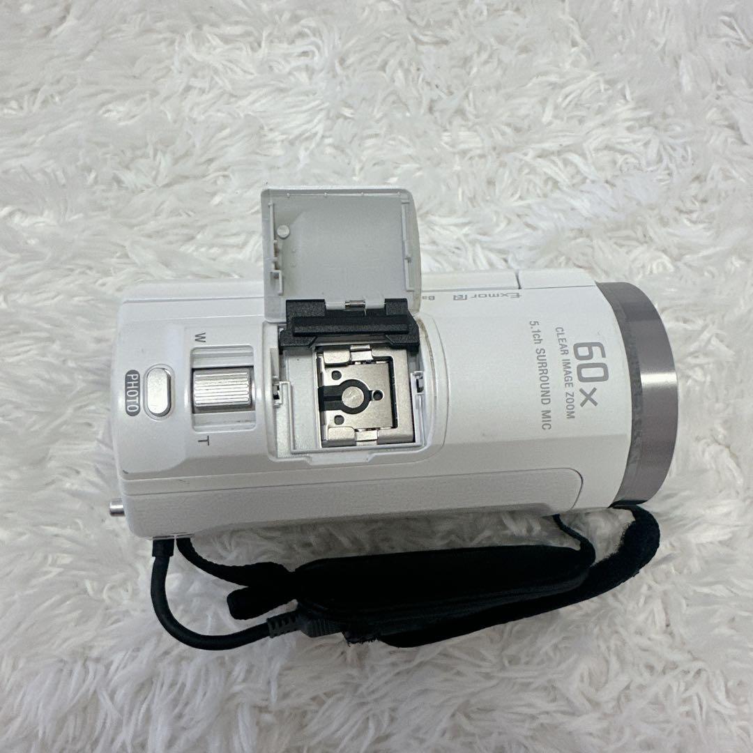 SONY HDR-CX535 バッテリー×3 バッテリーチャージャー　白