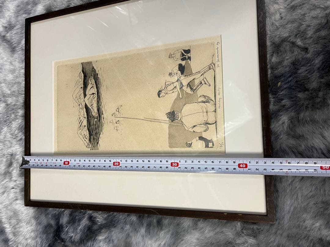 山本容子 限定30部 エッチング 銅版画 希少 絵画 直筆サイン有り