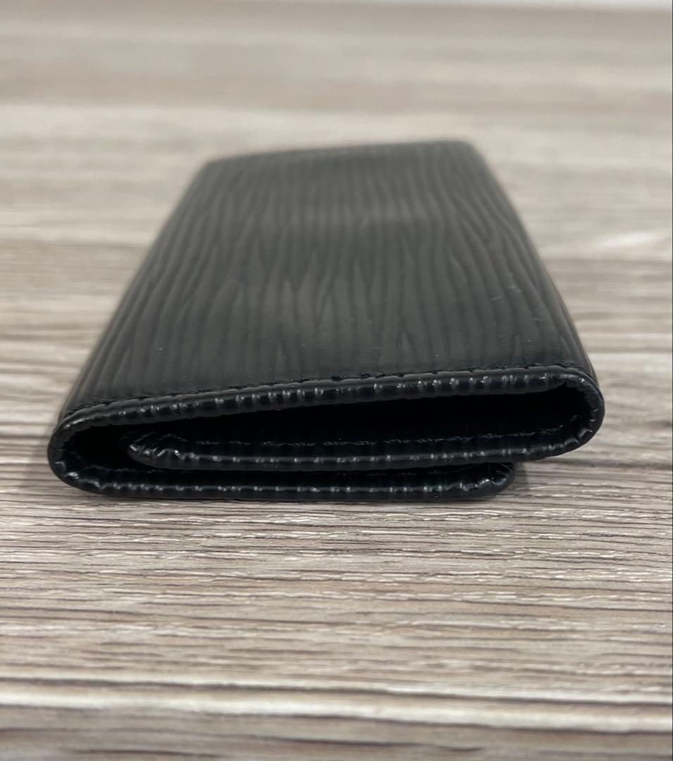 【正規品】LOUIS VUITTON ルイヴィトン エピ 4連 キーケース　黒